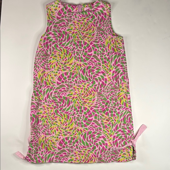 Lilly Pulitzer Girls' Pink and Green Sheath Dress Casual Resort‎ Wear - Picture 1 of 7